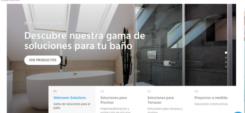 MC Spain estrena web para su división de soluciones para baños, piscinas, SPA´s y terrazas 