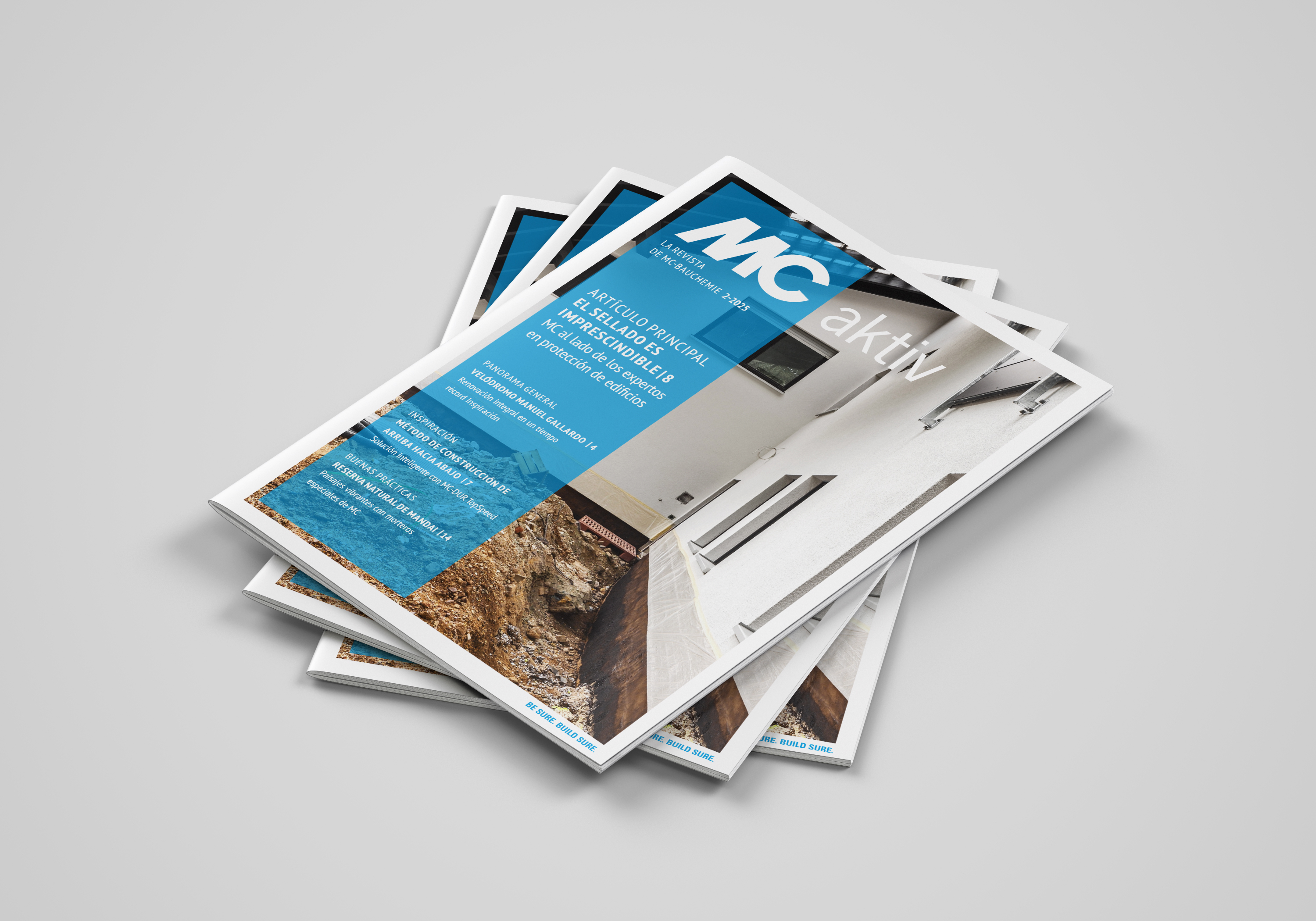 En el segundo número de nuestra revista de este año, nos centramos en la protección de edificios. Mostramos cómo es el día a día de los expertos en protección de edificios, cómo reparan y conservan los edificios con su experiencia, sensibilidad y los sistemas de productos adecuados, y cómo MC les apoya en esta tarea.